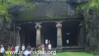 The Elephanta Caves in Mumbai, Maharashtra
