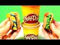 Play-Doh Sandwich recipe play dough by Unboxingsurpriseegg