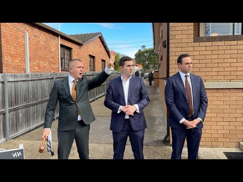 Auction: 81 Kingston St, Haberfield - John Cannizzaro / James Montano / Clarence White Auctioneer