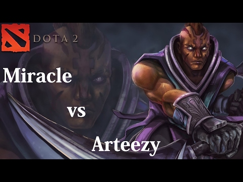 Miracle Anti Mage vs Arteezy Anti Mage | Who is better ? — Highlights — Dota 2