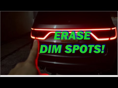 DODGE DURANGO:HOW TO REMEDY A DIMMING OR BURNT OUT TAILLIGHT
