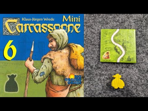 WHAT'S NEW Carcassonne The Robbers Mini-Expansion, Plus PLAYTHROUGH and RANKING