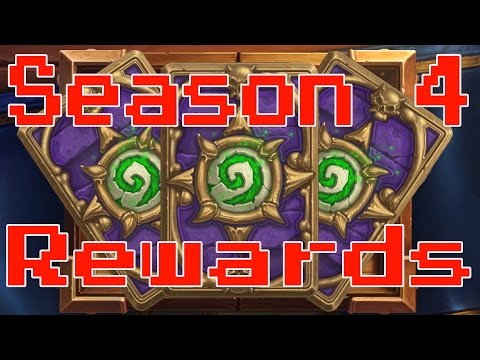 Hearthstone Season 4 Rewards Preview