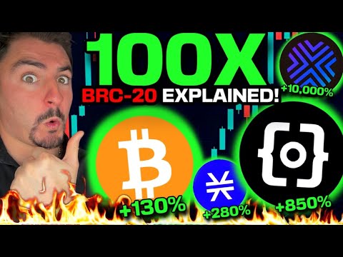 Bitcoin's BRC-20 Tokens WILL MAKE MILLIONAIRES! (100x Coins) Ordinals, Stacks, AND OTHERS!