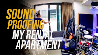 Soundproofed Singapore Studio Apartment (Vocal Booth To Go - Producer’s Choice Blanket)