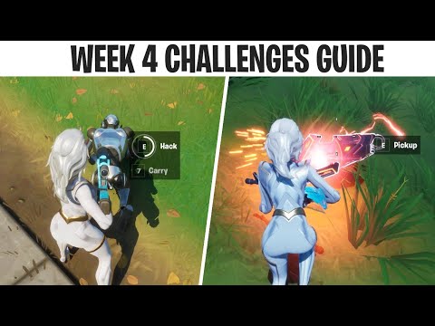 All Week 4 Challenges Season 4 Fortnite (Guide)
