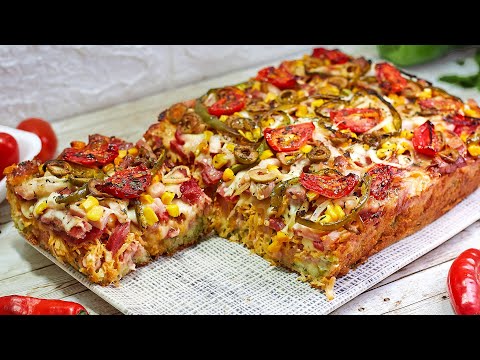 HOW TO MAKE A DELICIOUS BACON, SAUSAGE AND CHEESE PIE - EASY AND FAST