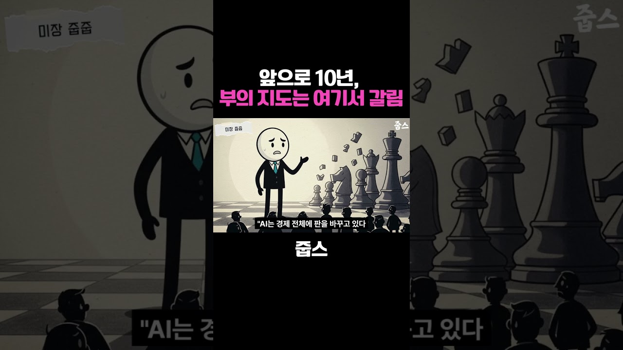 앞으로 10년,  부의 지도는 여기서 갈림