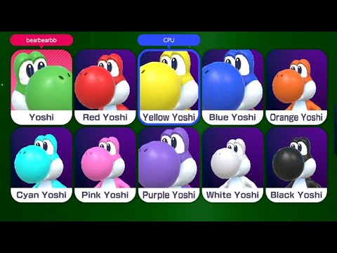mario party superstar Gameplay Part 62 yoshi Vs Yoshi Vs yoshi Vs yoshi  #マリオパーティ100ミニゲームコレクション