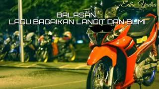 Download lagu Balasan Lagu BAGAIKAN LANGIT DAN BUMI(Via Valen) mp3