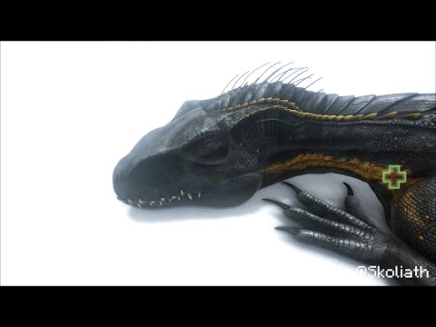 ARK: Survival Evolved Indoraptor Vs Nanuqsaurus