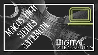 How to boot macOS High Sierra 10.13 into Safemode