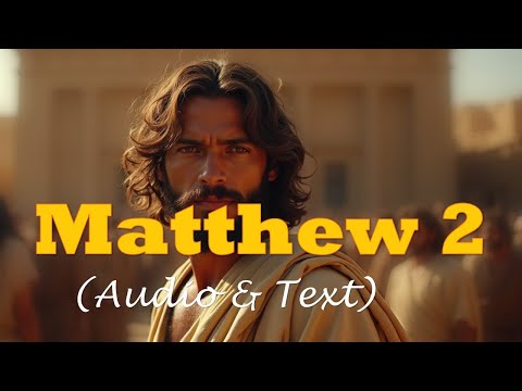 Matthew 2 | KJV AUDIO BIBLE (With Text & Images)