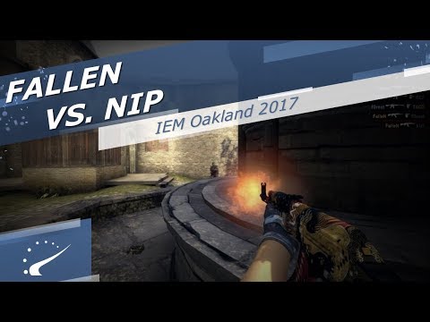 FalleN vs. NiP - IEM Oakland 2017