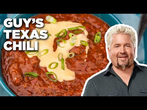 Guy Fieri's Texas Chili | Guy's Big Bite | Food Network