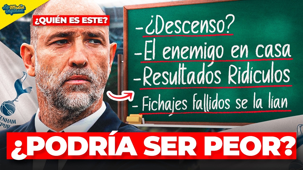 INTENTAMOS EMPEORAR LA TEMPORADA DEL TOTTENHAM: ¿ES IGOR TUDOR EL PEOR ENTRENADOR POSIBLE?