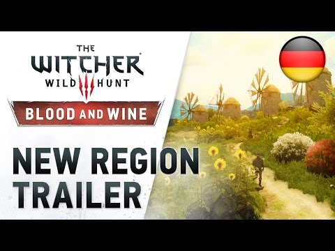 The Witcher 3: Wild Hunt - PS4/XB1/PC - Blood and Wine “New Region” Trailer (German)