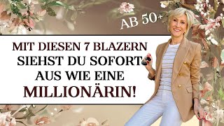 Mit diesen 7 Blazer-Kombinationen sieht jede Frau über 50 wie eine Millionärin aus