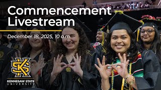 Fall 2025 Commencement - December 18, 2025 at 10:00 am