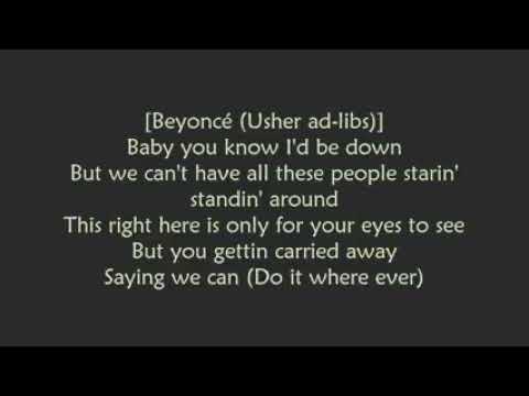 USHER FT BEYONCE & LIL WAYNE | Love In This Club || (lyrics) #usher #beyonce #lilwayne
