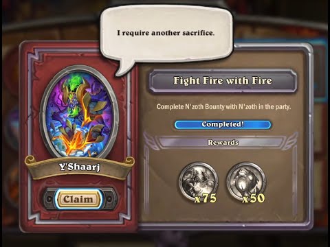 Y'Shaarj event task 4: N'zoth with N'zoth - Free to play guide - Hearthstone Mercenaries