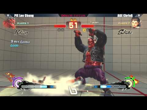 SSF4 AE2012 PIE Lee Chung vs AGE Chris G - Next Level Battle Circuit #6 Tournament