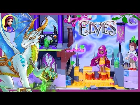 LEGO Elves Queen Dragon's Rescue Build Review Silly Play Part 1 - Kids Toys
