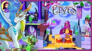 LEGO Elves Queen Dragon's Rescue Build Review Silly Play Part 1 - Kids Toys
