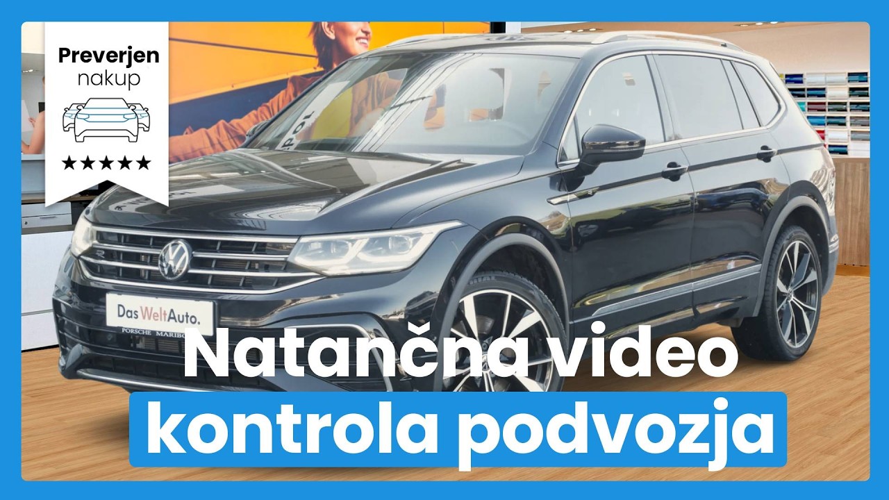 Volkswagen Tiguan Allspace R-Line 2.0 TDI 4M DSG - 7 SEDEŽEV SLO VOZILO