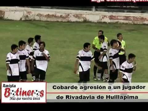 Cobarde agresión a jugador de Rivadavia de Huillapima