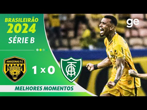 Gols e lances de Amazonas x América-MG