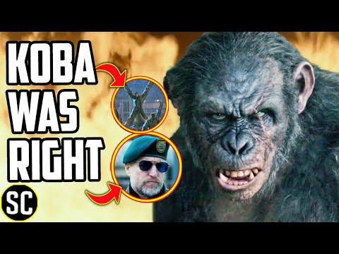 KOBA Was RIGHT (and KINGDOM of the PLANET OF THE APES Proves It!)