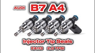 VW/Audi 2.0TFSI Injector Tip Seal Install Walkthrough + Step-By-Step Injector Removal & Installation