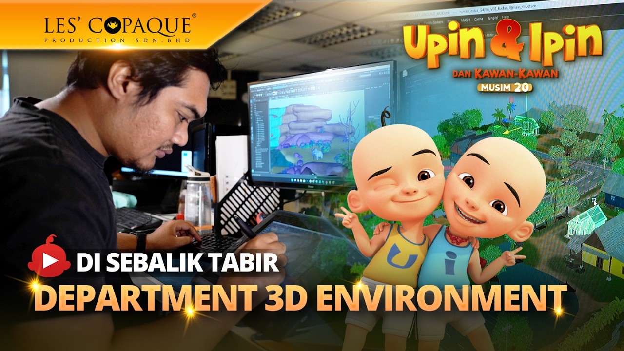 Di Sebalik Tabir : Set & Design Upin & Ipin Musim 20