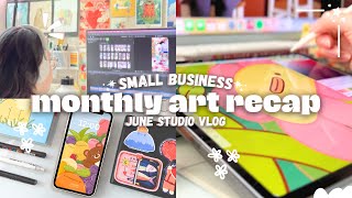 Studio Vlog: Making Art, New Art Supplies & Creative Adventures