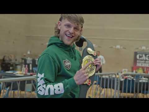 KIERAN BUSH- CAGED STAND AND STRIKE 9