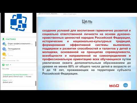 Дополнительное образование детей сегодня: проблемы и перспективы развития