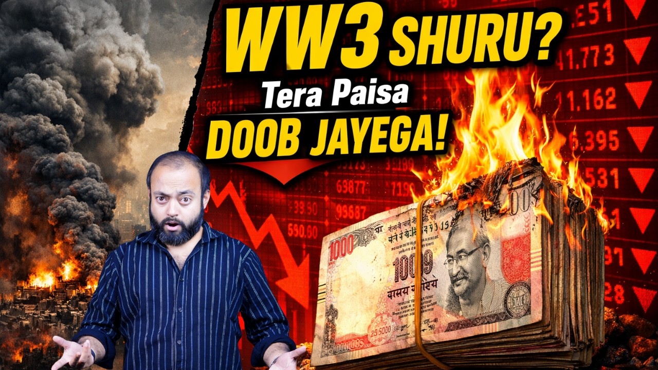 World War 3 Shuru? 😱 Nifty Crash & Gold Jackpot!