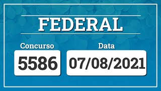 Capa de LOTERIA FEDERAL 5586