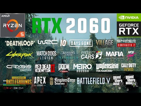 RTX 2060 6GB Test in 30 Games in 2021