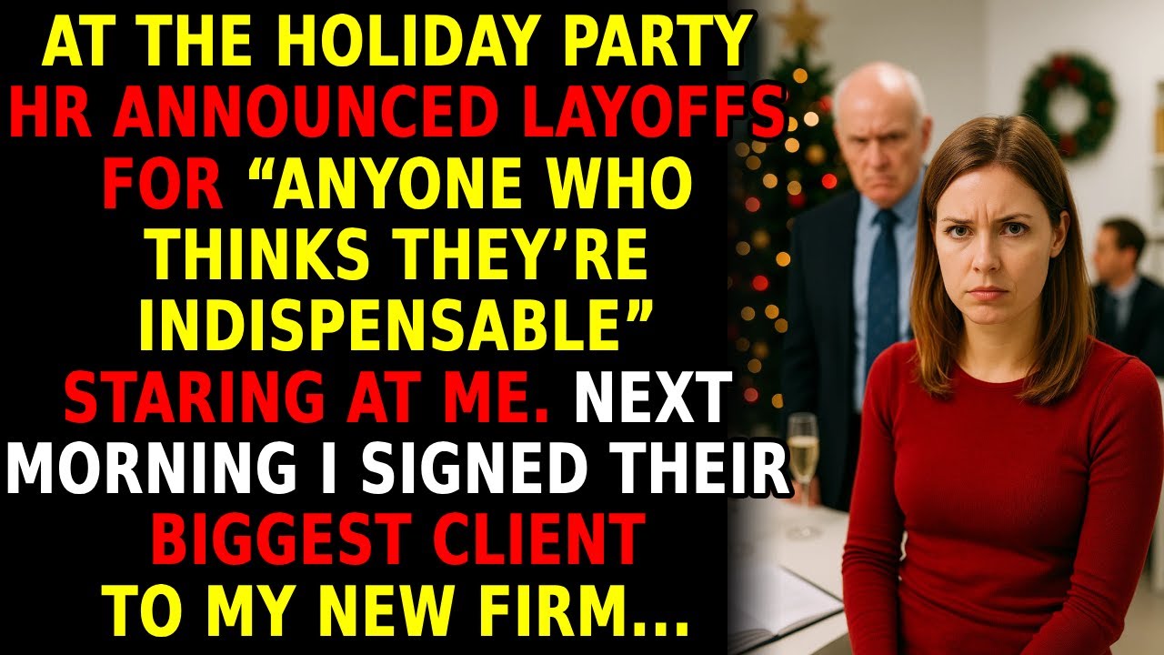 They Fired Me at the Holiday Party—Next Morning I Took Their Biggest Client 💼 #OfficeRevenge