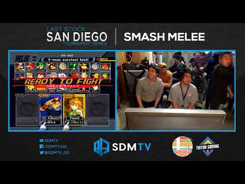 LSSD 151 - EastCoastJeff (Falcon/Marth) vs. ES | Jawstinn (Peach) - SSBM WR3 - Smash Melee