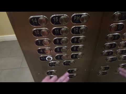 Nicely Modded Westinghouse Traction Elevators at The Warwick Hotel in Denver, CO