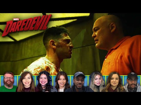 Reactors Reactions to the PUNISHER AND KINGPIN FIGHT | Daredevil 2x9 'Seven Minutes in Heaven'