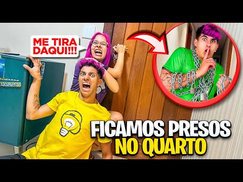 FIQUEI PRESA NO QUARTO DO LEOZINHO* brigamos de verdade