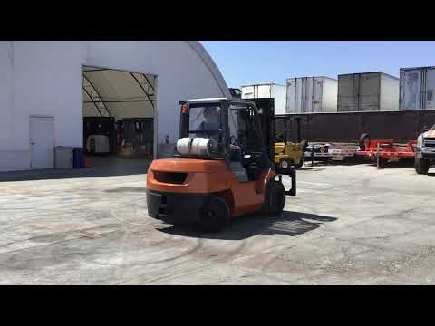 TOYOTA 8000LB 7FGKU40 PNEUMATIC TIRE FORKLIFT