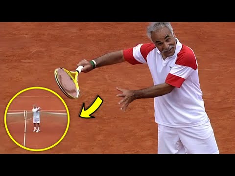 FUNNIEST Tennis Match EVER You Won't Stop Laughing! #5 (Mansour Bahrami The Entertainer)