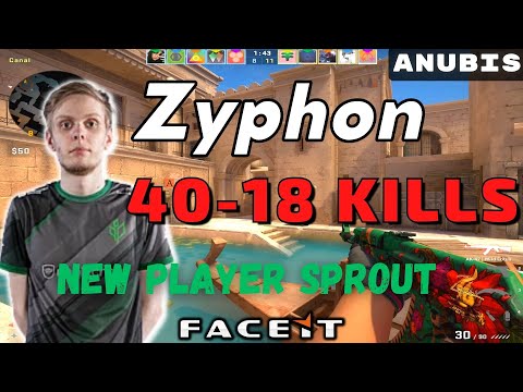 CSGO POV Zyphon (40-18) Anubis 𝙒𝙞𝙣 (19-16) / Faceit 09.02.2023