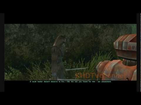 Kotor 2 TSLRCM 1.8.1 Walkthrough part 23 - Hanharr's Lesson of Strength (Dark Side Male)