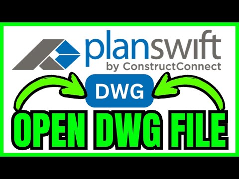 How To OPEN DWG FILE In PlanSwift (QUICK & EASY) 2026
